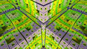 3D Array (Fractal Wallpaper)