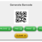 Barcode Generating App (QR Code)